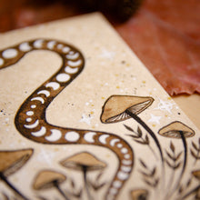 Load image into Gallery viewer, Serpent &amp; Mushrooms - ACEO Mini Print
