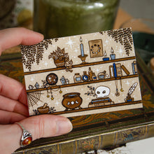 Load image into Gallery viewer, Witchy Shelves - ACEO Mini Print
