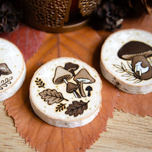Load image into Gallery viewer, Wild Mushroom Collection - Wooden Amulet Pack
