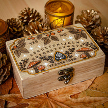 Load image into Gallery viewer, Autumn Spirit Board - Wooden Tarot Box
