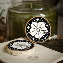 Load image into Gallery viewer, Magic Moonflowers - Yes/No Coins - Illustrated Divination Set
