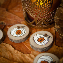 Load image into Gallery viewer, Autumn Pumpkin - Moon Runes Divination Set
