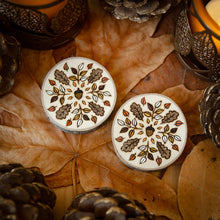 Load image into Gallery viewer, Autumn Mandala Yes/No Coins - Illustrated Divination Set
