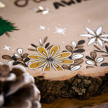 Load image into Gallery viewer, &#39;Adventure Awaits&#39; - Original Wood Slice Art
