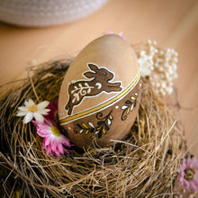 Load image into Gallery viewer, &#39;Dance of the Equinox&#39; - Spring Decor - Large Wooden Egg
