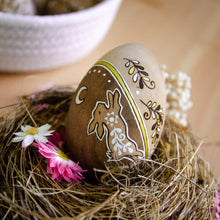 Load image into Gallery viewer, &#39;Dance of the Equinox&#39; - Spring Decor - Large Wooden Egg

