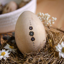 Load image into Gallery viewer, &#39;A Bunny&#39;s Dream&#39; - Spring Decor - Large Wooden Egg
