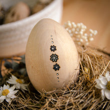 Load image into Gallery viewer, &#39;A Bunny&#39;s Dream&#39; - Spring Decor - Large Wooden Egg
