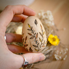 Load image into Gallery viewer, &#39;Amber Meadows&#39; - Spring Decor - Medium Wooden Egg
