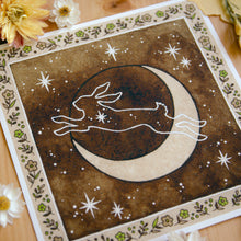 Load image into Gallery viewer, Moon Rabbit - Magical Art Print
