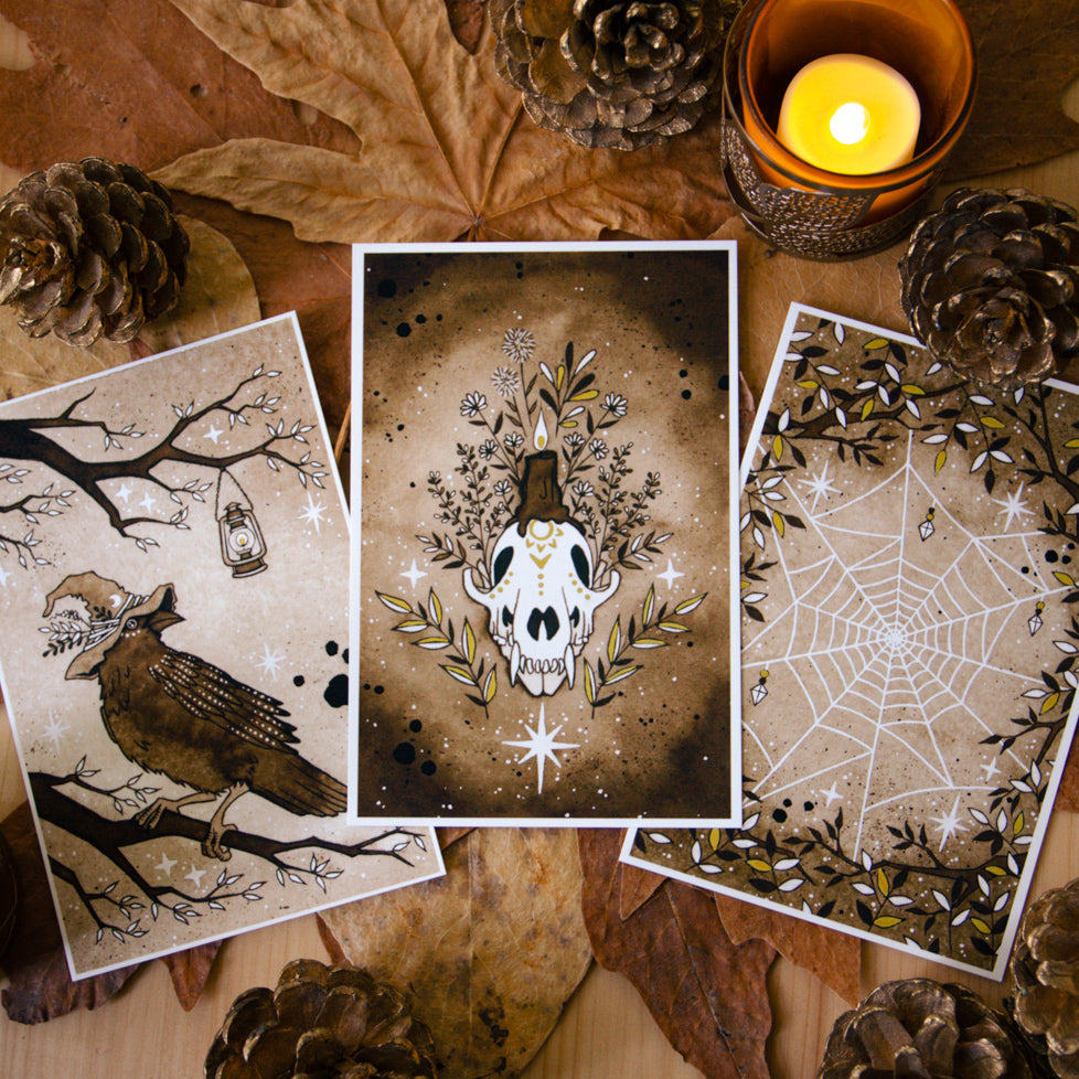 Samhain Tarot Art Prints - Bundle