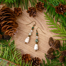 Load image into Gallery viewer, Winter Whispers - Gemstone Earrings
