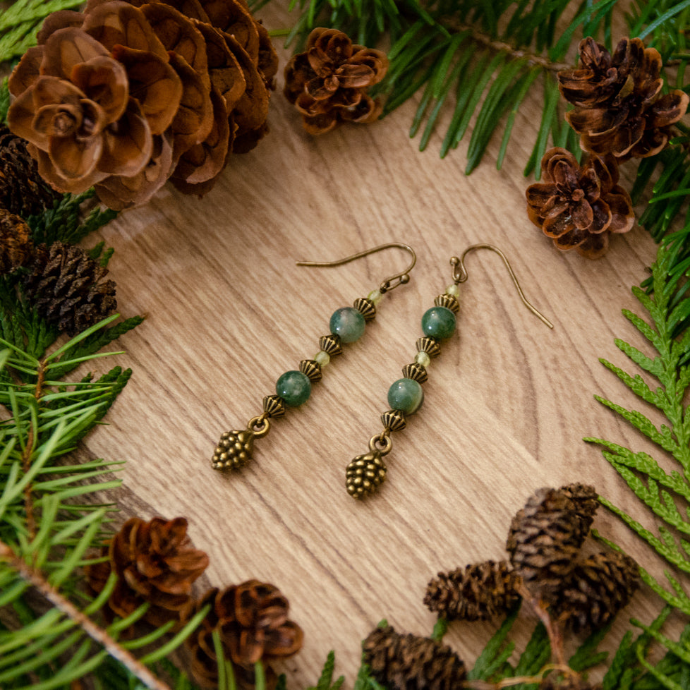 Journey to the Woods - Gemstone Earrings