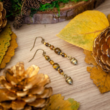 Load image into Gallery viewer, The Golden Stag - Gemstone Earrings
