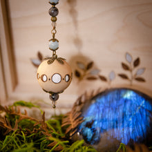 Load image into Gallery viewer, Magical Moth &amp; Moon - Wooden Pendulum
