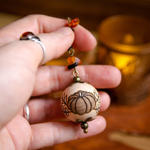 Load image into Gallery viewer, Magical Pumpkin - Wooden Pendulum
