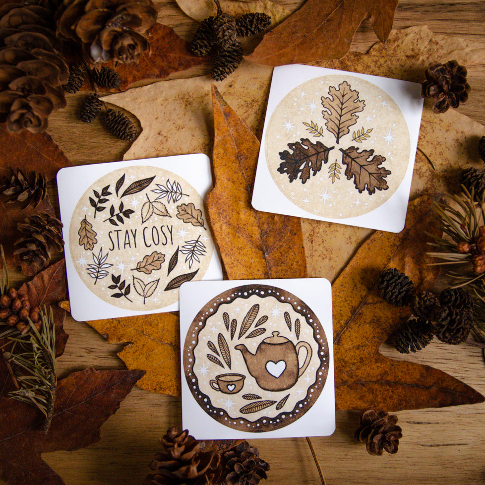 Cozy Autumn - Sticker Pack